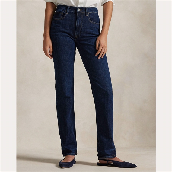 Polo Ralph Lauren Classic High Rise Straight Jeans, Nazas Wash